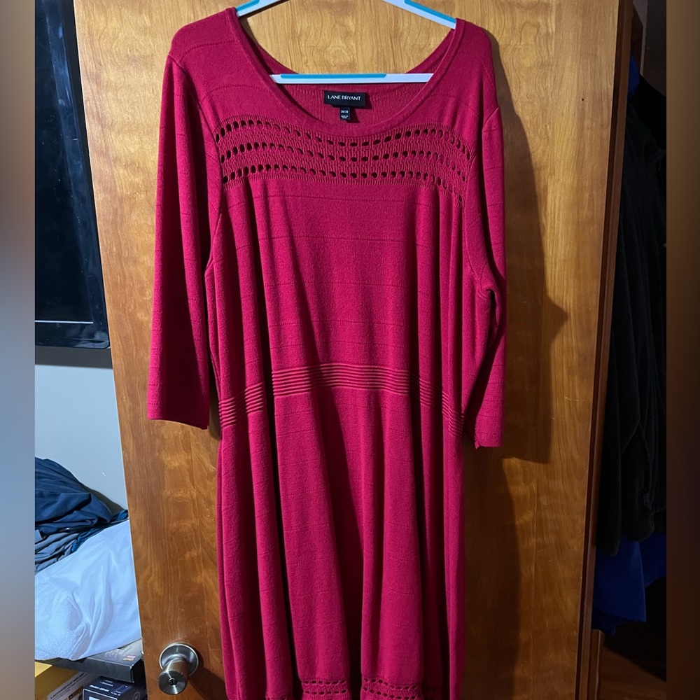 26/28 Red dress
